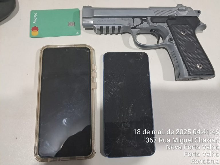 COMO O DIABO FOGE DA CRUZ - Menores são apreendidos após fuga louca com motocicleta adulterada e simulacro de arma em Porto Velho